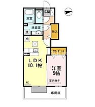 クオーレ・アロッジオ 勅使 105 ｜ 香川県高松市勅使町（賃貸アパート1LDK・1階・40.00㎡） その2