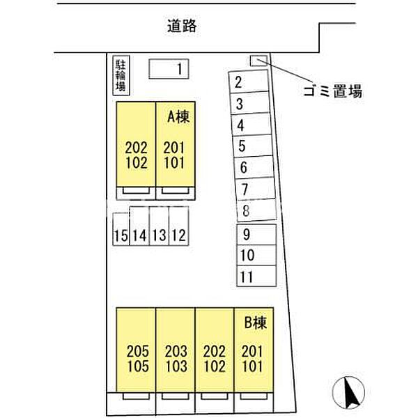 フェルマータ B棟 105｜香川県高松市多肥上町(賃貸アパート1LDK・1階・40.28㎡)の写真 その17
