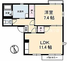 リベラ寺井 A棟 203 ｜ 香川県高松市寺井町（賃貸アパート1LDK・2階・48.01㎡） その2