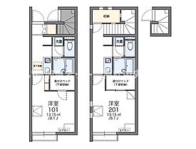 レオネクストかおり 209 ｜ 香川県丸亀市今津町（賃貸アパート1K・2階・28.02㎡） その2