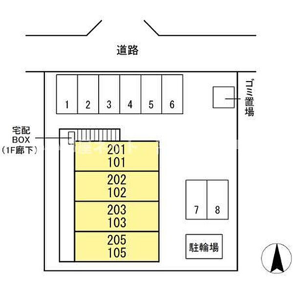 Ｆｌａｔｓ Ｈｉｉｒａｇｉ 102｜香川県高松市松縄町(賃貸アパート1K・1階・29.17㎡)の写真 その19