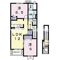 グランデ　カーサＡ 203 ｜ 香川県高松市小村町24番地1（賃貸アパート2LDK・2階・58.86㎡） その2