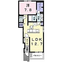 レスポアールＡ 102 ｜ 香川県高松市木太町2419番地83（賃貸アパート1LDK・1階・45.33㎡） その2