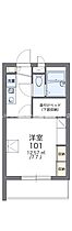 レオパレス川添II 105 ｜ 香川県高松市東山崎町（賃貸マンション1K・1階・23.00㎡） その2