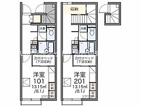 レオパレスLadyGrayII 207 ｜ 香川県高松市川島東町（賃貸アパート1K・2階・28.02㎡） その2