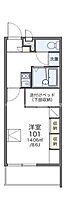 レオパレスHAZE 205 ｜ 香川県高松市西ハゼ町（賃貸マンション1K・2階・23.18㎡） その2