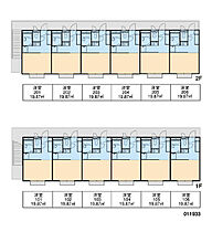 レオパレスブルーマリンII 101 ｜ 香川県高松市新北町（賃貸アパート1K・1階・19.87㎡） その11