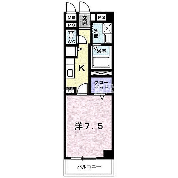 マルベル宇多津 303｜香川県綾歌郡宇多津町浜三番丁(賃貸マンション1K・3階・27.77㎡)の写真 その2