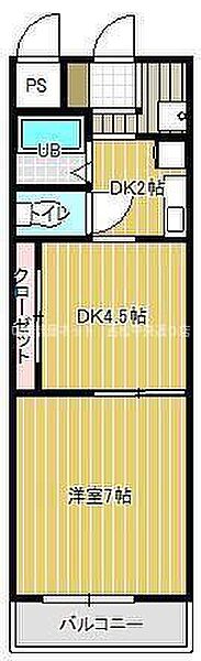 サンセール宇多津II 406｜香川県綾歌郡宇多津町浜五番丁(賃貸マンション2K・4階・31.52㎡)の写真 その2