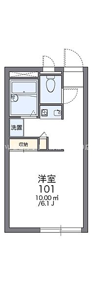 レオパレス志度 106｜香川県さぬき市志度(賃貸アパート1K・1階・20.28㎡)の写真 その2