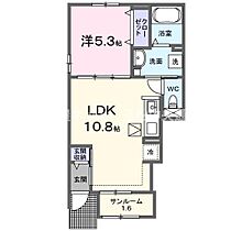 ウェルリッチ善通寺　III 101 ｜ 香川県善通寺市稲木町614番地1（賃貸アパート1LDK・1階・40.02㎡） その2