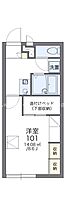 レオパレスウィスタリア坂出 104 ｜ 香川県坂出市久米町1丁目（賃貸アパート1K・1階・23.18㎡） その2