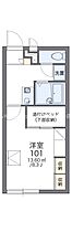 レオパレスヴィルヌーブ 101 ｜ 香川県綾歌郡宇多津町浜一番丁（賃貸アパート1K・1階・22.70㎡） その2