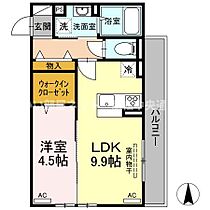 ライジング サン 203 ｜ 香川県丸亀市中府町3丁目（賃貸アパート1LDK・2階・37.69㎡） その2