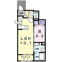 アクティ・コルザ　Ｂ 104 ｜ 香川県丸亀市今津町402番地1（賃貸アパート1LDK・1階・36.29㎡） その2