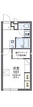 レオパレスルイーズ坂出 101 ｜ 香川県坂出市御供所町2丁目（賃貸アパート1K・1階・23.18㎡） その2