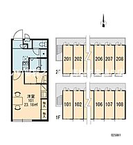 レオパレスKCOURT 101 ｜ 香川県高松市木太町（賃貸アパート1K・1階・23.18㎡） その19