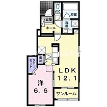 サン　ルミエール3 101 ｜ 香川県高松市国分寺町新名876番地1（賃貸アパート1LDK・1階・50.07㎡） その2