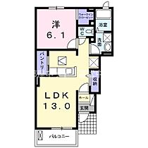 ＣＲＥＡ 102 ｜ 香川県坂出市築港町1丁目5番15号（賃貸アパート1LDK・1階・45.77㎡） その2