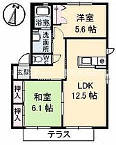 ロイヤル フェルティ C棟 101 ｜ 香川県高松市木太町（賃貸アパート2LDK・1階・57.07㎡） その2