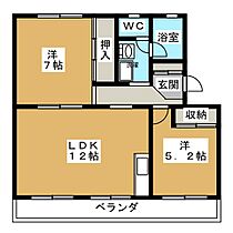 グリーンハイツ一木  ｜ 静岡県三島市徳倉２丁目（賃貸マンション2LDK・4階・52.90㎡） その2