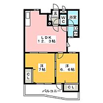 ヴィブレアトリオ  ｜ 静岡県駿東郡長泉町中土狩（賃貸マンション2LDK・1階・54.61㎡） その2