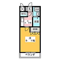 グリーンタウン  ｜ 静岡県伊豆の国市三福（賃貸マンション1K・1階・29.75㎡） その2