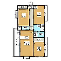 静岡県三島市谷田（賃貸マンション3LDK・1階・71.91㎡） その2