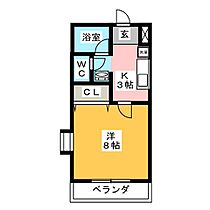 Ｒ－1　ＴＯＫＵＲＡ  ｜ 静岡県三島市徳倉３丁目（賃貸マンション1K・1階・26.45㎡） その2