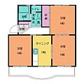 坪内ハイツ3階3.9万円