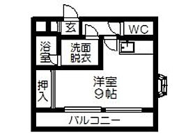 No.7山一ビル 107 ｜ 福岡県久留米市合川町1615（賃貸マンション1LDK・3階・36.45㎡） その2