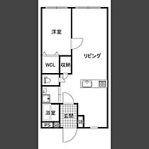 フォレストヒルIII 203 ｜ 福岡県久留米市山川町1355-1（賃貸マンション1LDK・2階・48.45㎡） その2