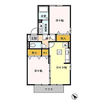 福岡県久留米市津福今町430（賃貸アパート2LDK・2階・50.47㎡） その2