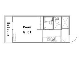 プレリュード御井町 303 ｜ 福岡県久留米市御井町2433-1（賃貸マンション1R・3階・21.60㎡） その2