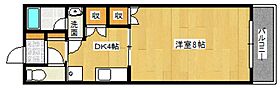 福岡県久留米市津福本町1584-2（賃貸マンション1DK・2階・28.29㎡） その2