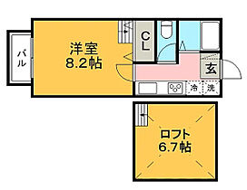 レモンバームI 101 ｜ 福岡県久留米市田主丸町益生田862-1（賃貸アパート1K・1階・24.48㎡） その2