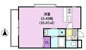 バイマイセルフ 305 ｜ 福岡県久留米市合川町154-2（賃貸アパート1R・3階・35.07㎡） その2