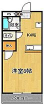 福岡県久留米市梅満町1207-1（賃貸アパート1R・3階・26.88㎡） その2