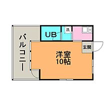 福岡県久留米市東櫛原町315-6（賃貸マンション1R・1階・25.00㎡） その2