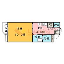 ハイツ櫛原プラスワン 204 ｜ 福岡県久留米市東櫛原町18-1（賃貸マンション1DK・2階・31.00㎡） その2