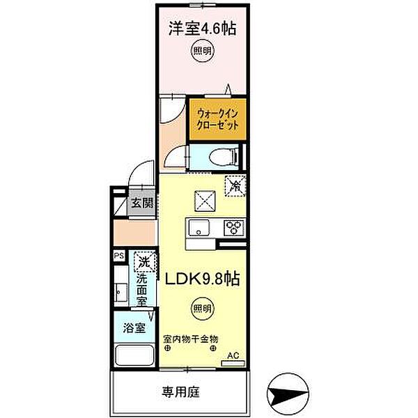 D-ROOM　FIRST　大善寺駅前 ｜福岡県久留米市大善寺大橋1丁目(賃貸アパート1LDK・3階・37.70㎡)の写真 その2