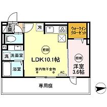 D-ROOM　FIRST　大善寺駅前  ｜ 福岡県久留米市大善寺大橋1丁目109、110（賃貸アパート1LDK・3階・34.92㎡） その2