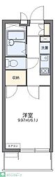 レオパレス樽崎 1Kの間取図画像
