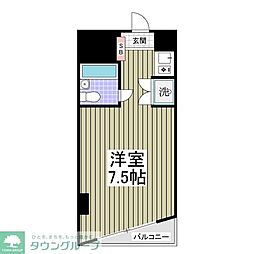 シーサイドコート金沢八景 1Kの間取図画像