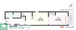 QUIET CRAB HOUSE TOGETHER 野島公園(仮) 1LDKの間取図画像
