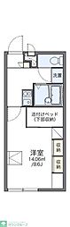 レオパレスいちごA 1Kの間取図画像