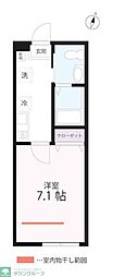 QUIET CRAB HOUSE 本郷台(仮) 1Kの間取図画像