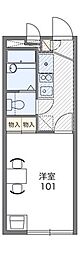 レオパレスブランドール 1Kの間取図画像