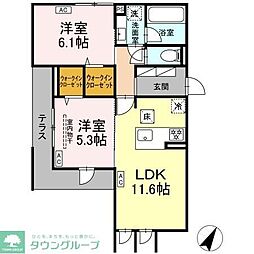和～nagomi～ 2LDKの間取図画像