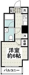 PrecedentHills阪東橋 1Kの間取図画像